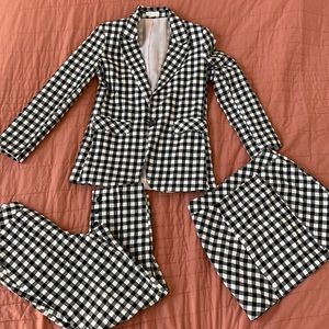 Topshop Blazer with matching pants and skirt set